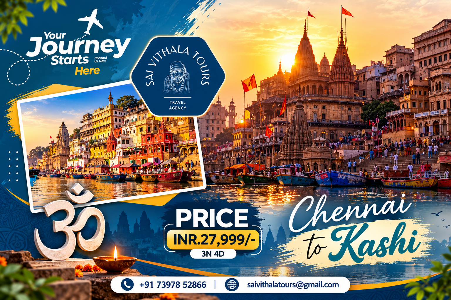 Chennai to Kashi Yatra